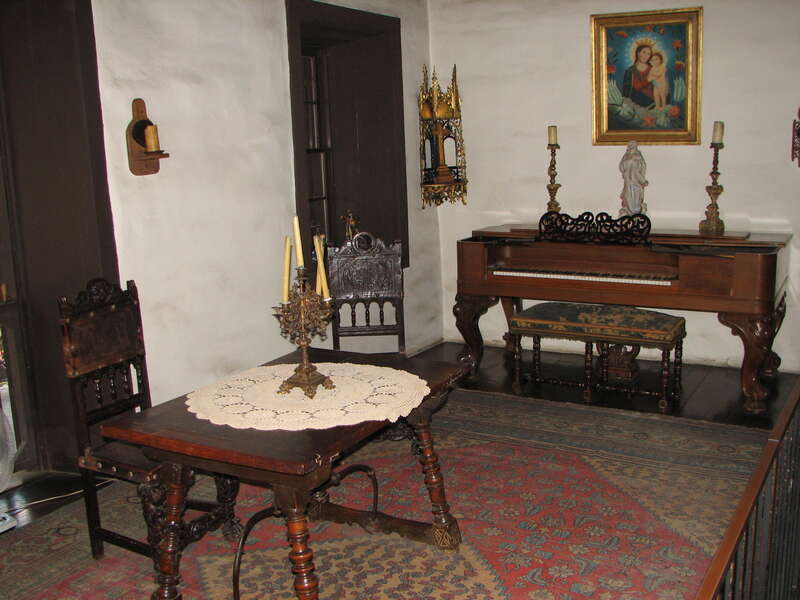 Avila Adobe, Olvera Steet, Los Angeles, California, USA