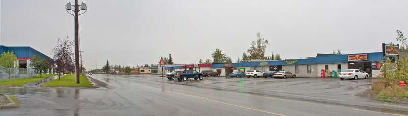 Downtown Wasilla, Alaska, aka The Red Neck capital of Alaska