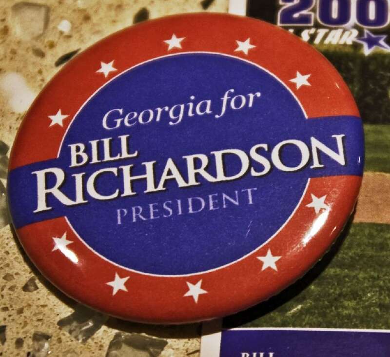 Georgia for Bill Richardson and his mock baseball card