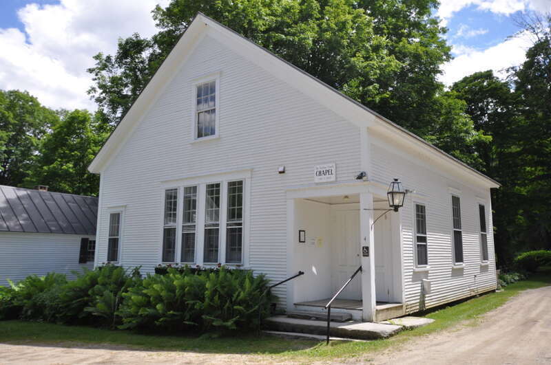 Chapel of the Grafton Congregational Church and Chapel, Grafton, Vermont.
