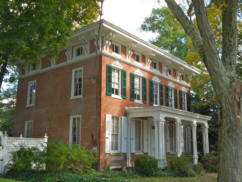 Building in the Odessa Historic District