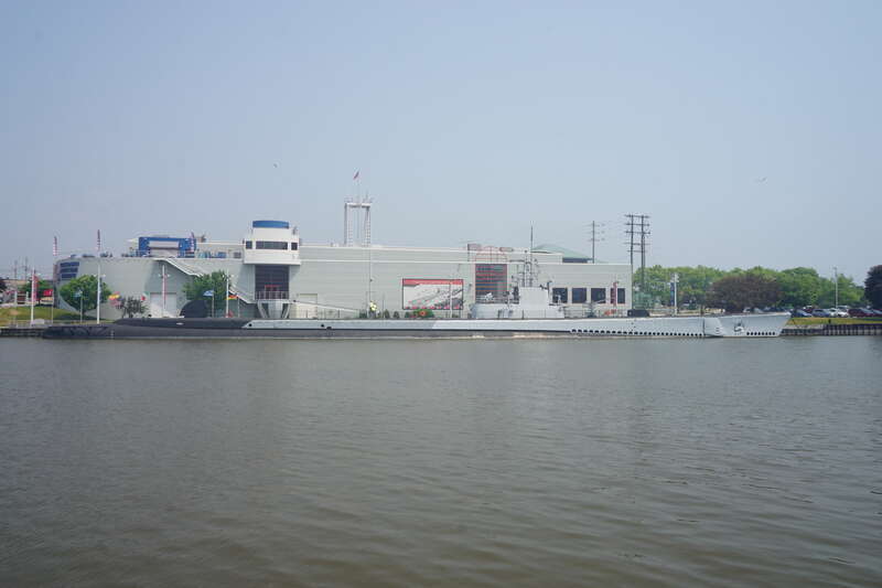The USS Cobia and the Wisconsin Maritime Museum in Manitowoc, Wisconsin (United States).