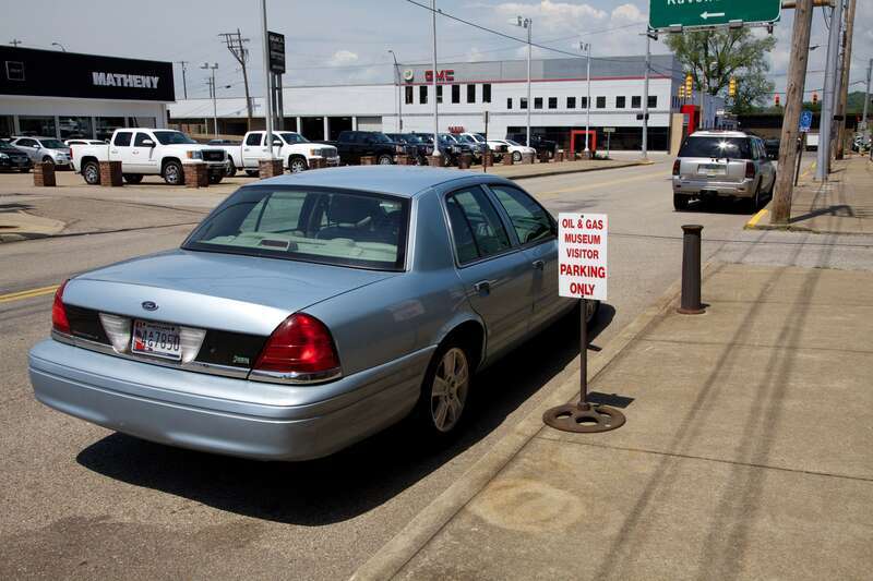 Here was our gas guzzler which was entirely appropriate for visiting the Oil &amp; Gas Museum in Parkersburg, West Virginia.