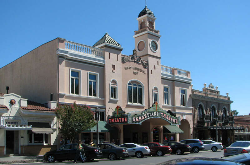 Sebastiani Theatre (1933), Sonoma, California, USA