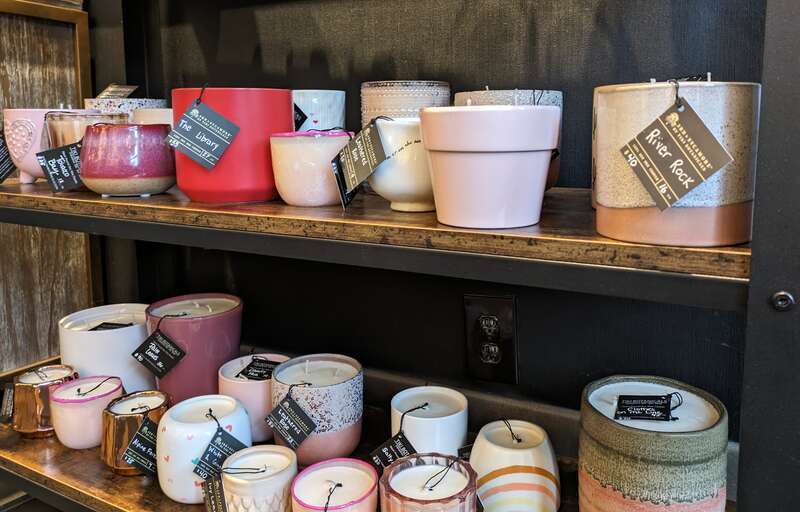 Candles at Tiki Botanicals (now 3rd &amp; Sycamore) in Columbus, Ohio, United States
