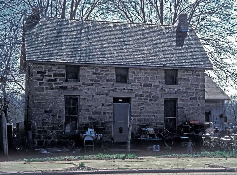 Oldest home in Pawhuska; built for Osage Indian's blacksmith.