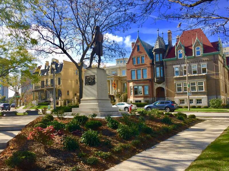 Burns Commons in Milwaukee, USA