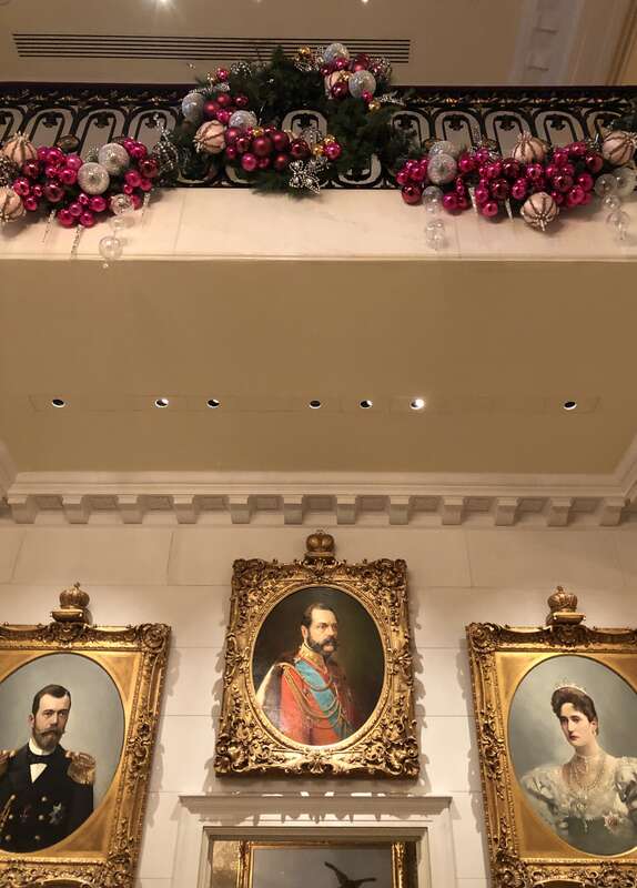 Paintings at Hillwood Estate, Museum and Gardens in Washington, DC