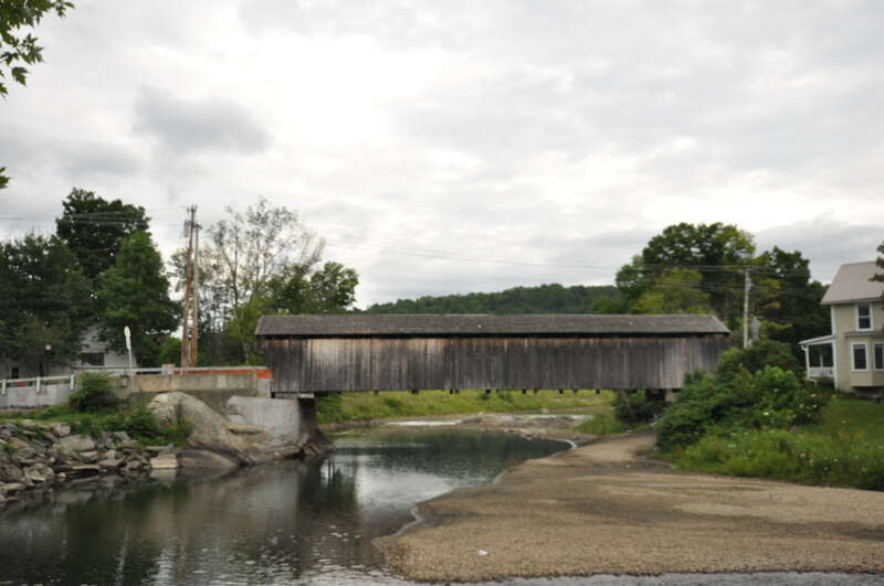 Great Eddy Covered Bridge, Waitsfield, Vermont.