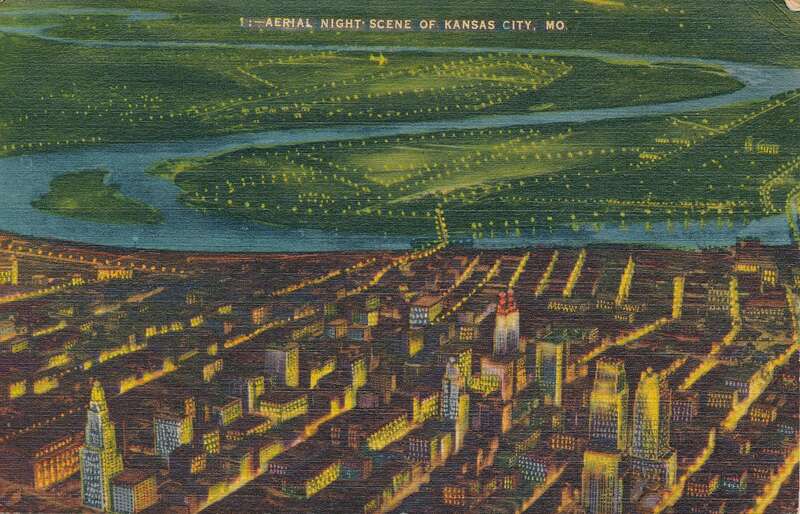 My dad sent this postcard to my mom.  It was postmarked March 2, 1944.