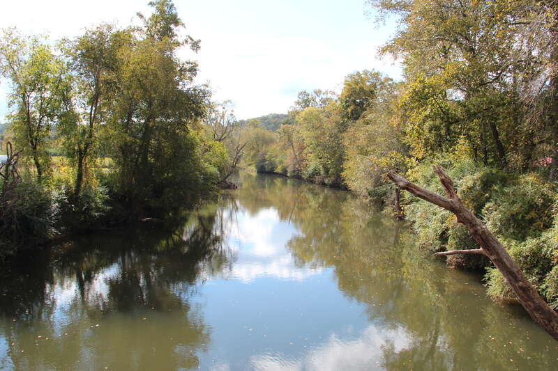 Coosawattee River in Ellijay, Georgia