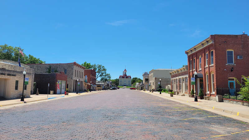 Downtown Cottonwood Falls Kansas