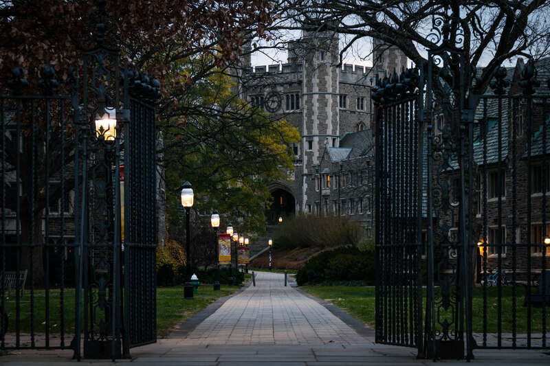 Foulke-Laughlin Gate with Buyers Hall in the distance
Princeton University