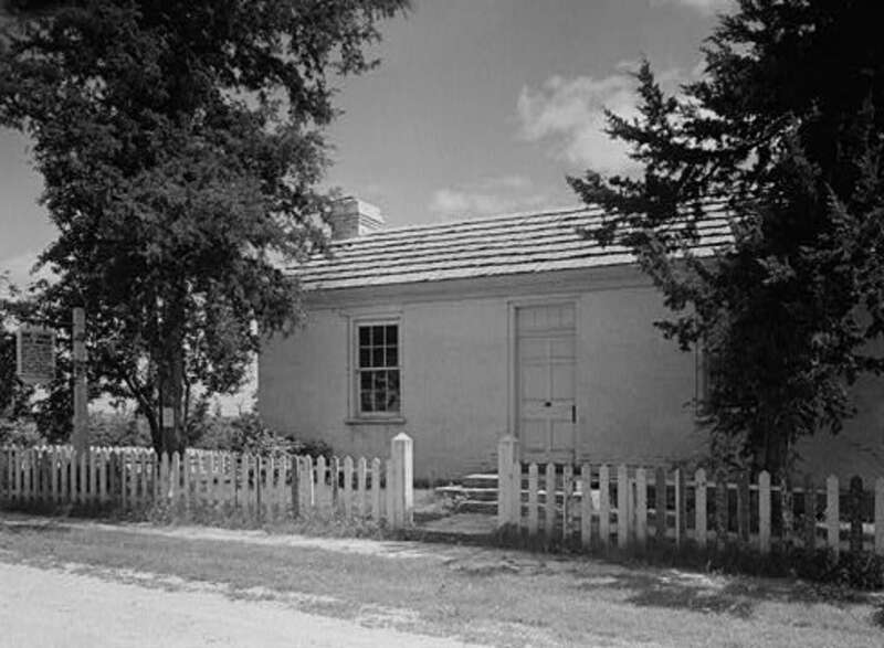 George Caleb Bingham House, Arrow Rock State Park, Arrow Rock (Saline County, Missouri).




This file comes from the Historic American Buildings Survey (HABS), Historic American Engineering Record (HAER) or Historic American Landscapes Survey