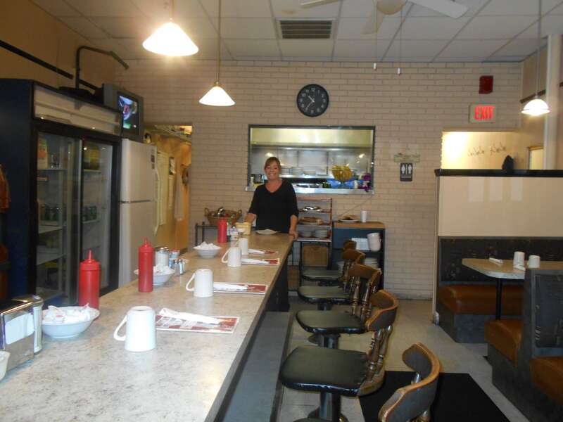 Nicole, a waitress at Monica's State Street Diner,138 State St New London, CT 06320