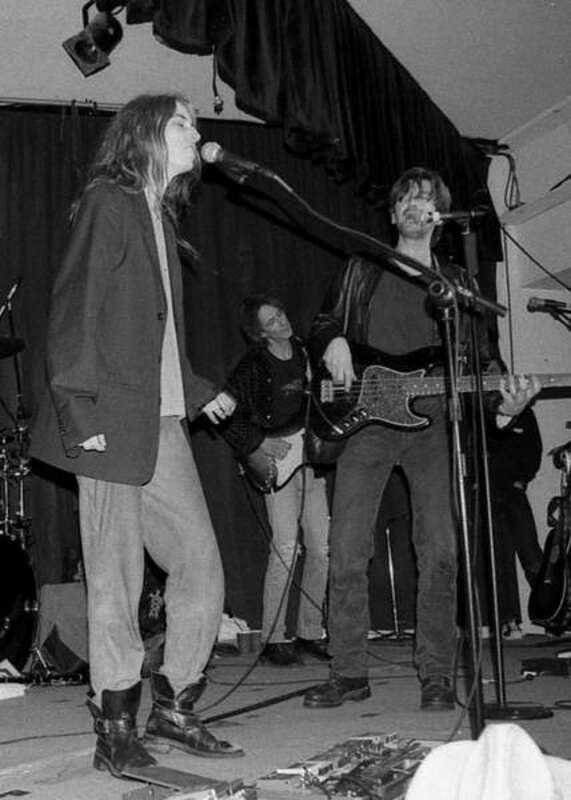 Winter solstice concert at the "Be Here Now" club in Asheville NC, 21 December 1997.