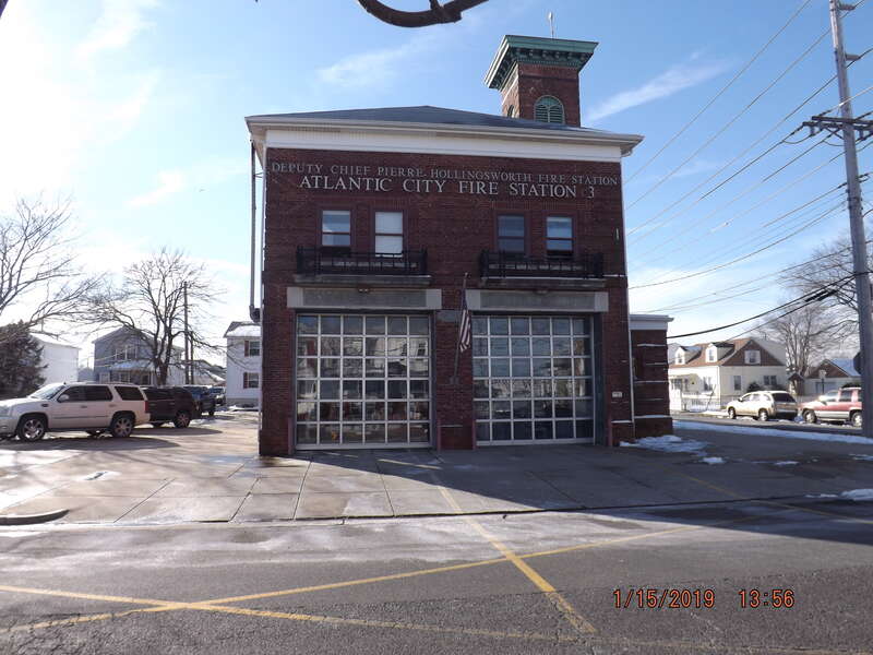 Atlantic City - Engine 3/Ladder 3 (tiller) N. Indiana Ave. and Grant Ave