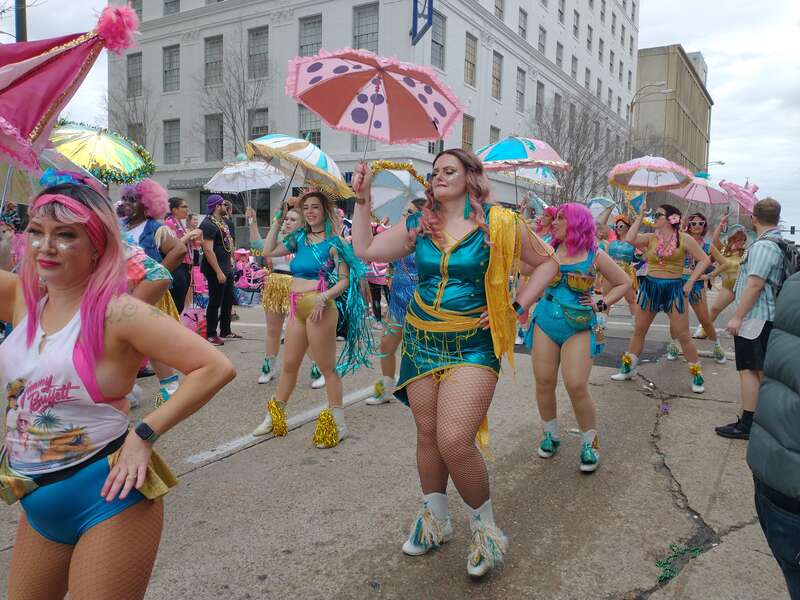 Spanish Town Mardi Gras Parade in Baton Rouge
