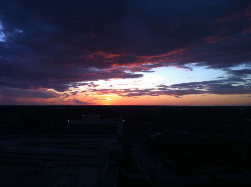Central Florida twilight