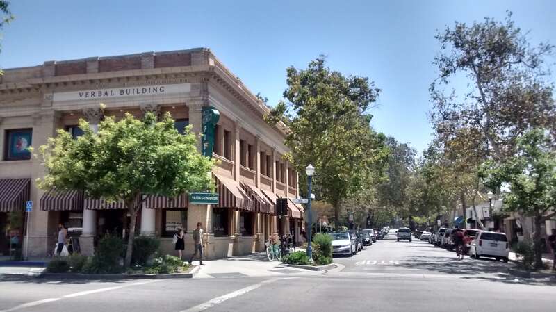The Verbal Building in Claremont, California