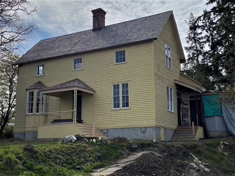Colonel Granville &amp; Henrietta Haller House  
Property is currently in renovation and preservation phase.  North and Front Street facing elevation.  See Google Street View for recent previous appearance.