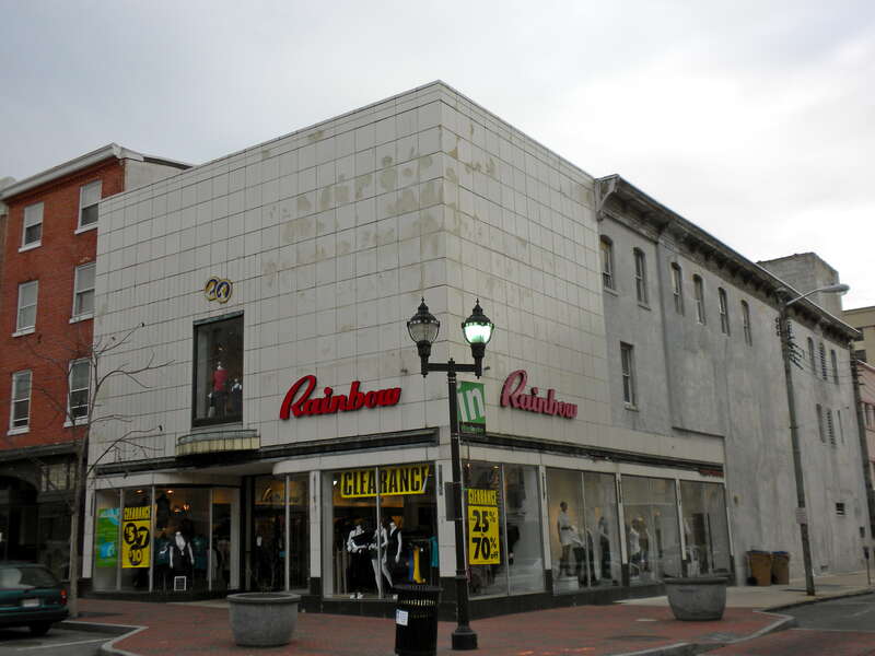 Max Keil Building, on the NRHP since January 30, 1985, at 700 N. Market St. in Wilmington, Delaware.  Note building of same name at 712 Market, also on NRHP at "Max Keil Building 712 Market.JPG".  In between these buildings is Braunstein Building at