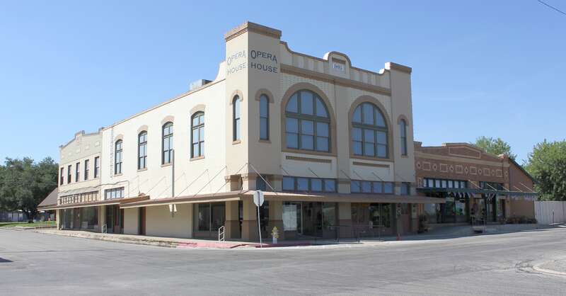 Opera House, Shiner, Texas.