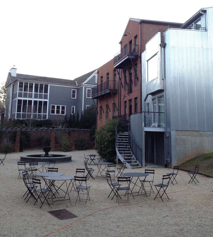 Serenbe courtyard