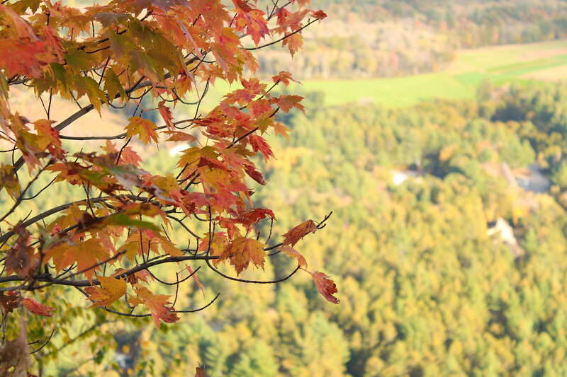 View from Cathedral Ledge, North Conway, New Hampshire, United States