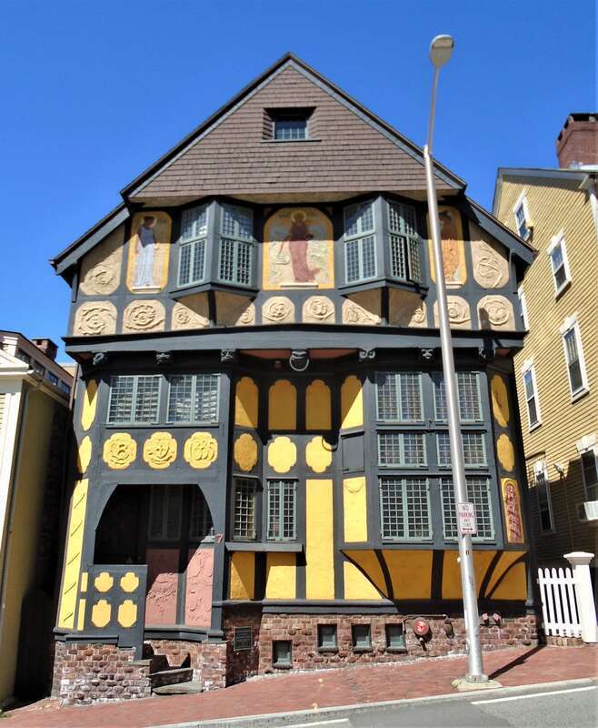 The leur-de-Lys Studios, also known as Fleur-de-Lis Studios or Sydney Burleigh Studio, is a historic art studio, and an important structure in the development of the Arts and Crafts Movement in the United States. It is located at 7 Thomas Street in