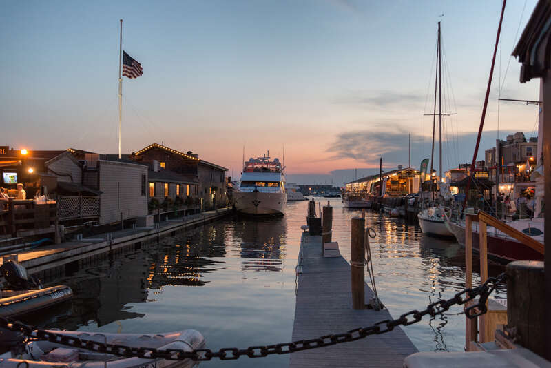 Bannister's &amp; Bowens Wharfs - Newport, Rhode Island, USA