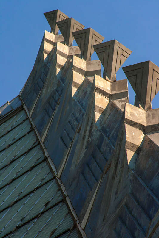 Elkins Park, PA - One of Wright's last works and his only Synagogue