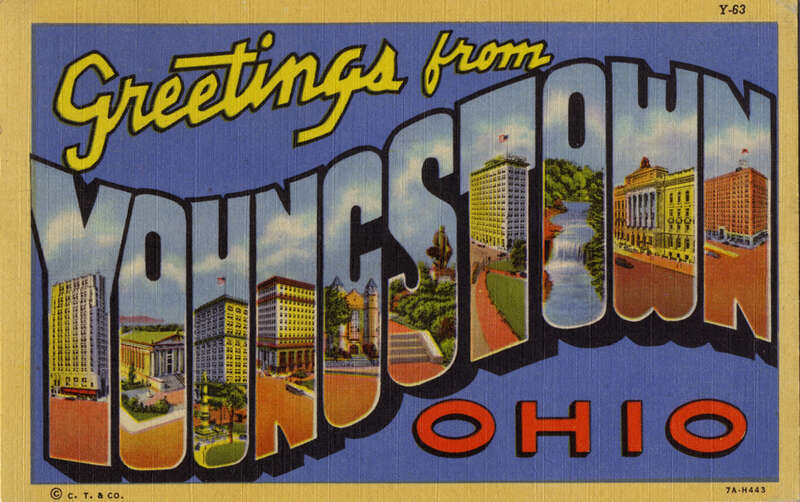 Production Date: 1937
Source Type: Postcard
Publisher, Printer, Photographer: Youngstown News Agency, Curt Teich (#Y-63, 7A-H443)
Postmark: August 2?, 1948, Youngstown, Ohio
Collection: Steven R. Shook
Tenney and Hilbert Published Market Price in
