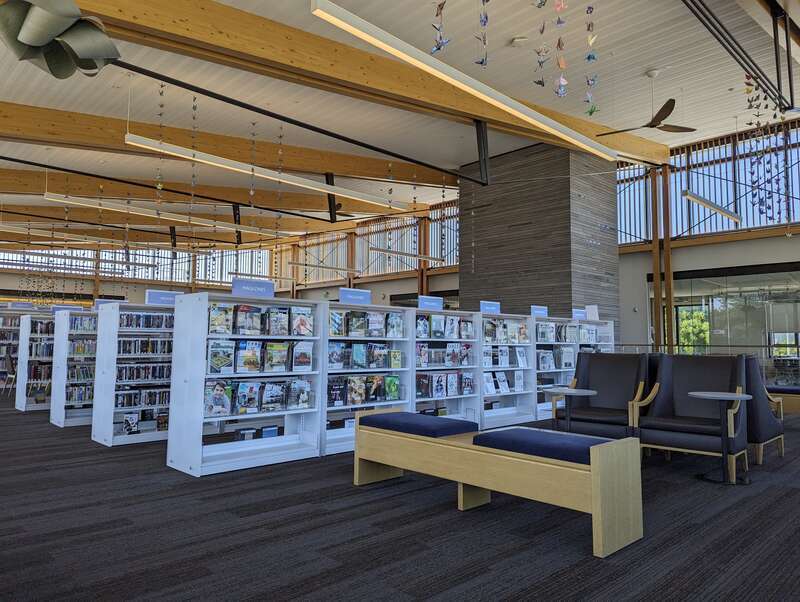 Half Moon Bay Library in June 2024