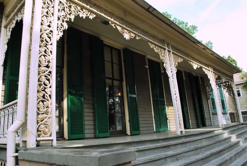 Ironwork &amp; veranda