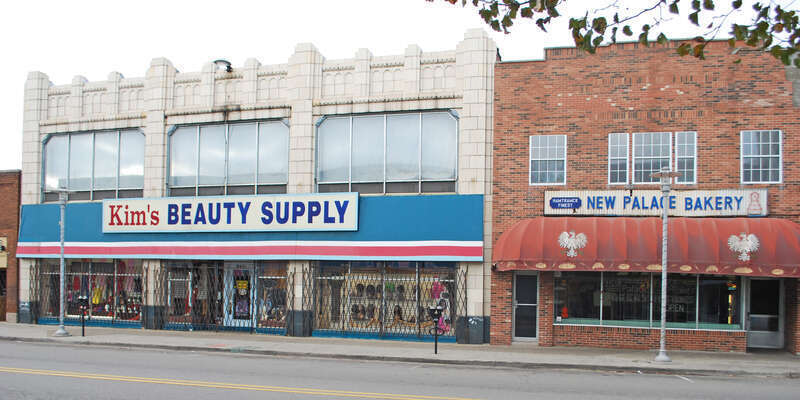 Jos Campau Historic District: Jos Campau near Evaline - Hamtramck MI