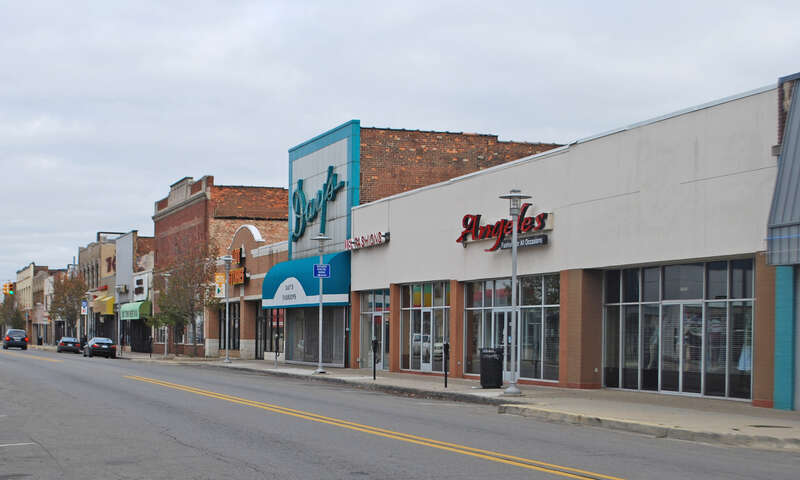 Jos Campau Historic District: Jos Campau near Poland - Hamtramck MI