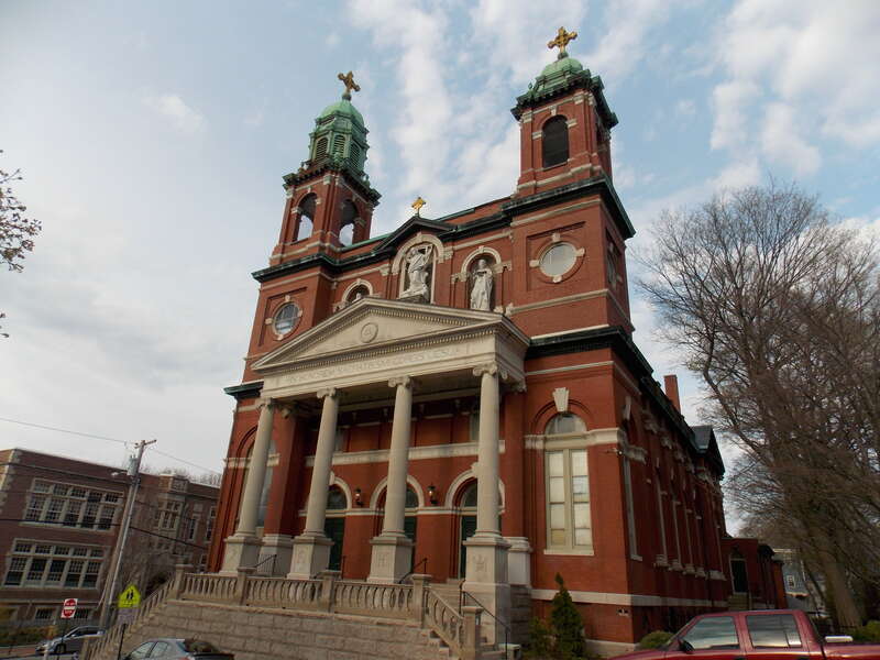Sacred Heart Catholic Church in Portland, Maine.