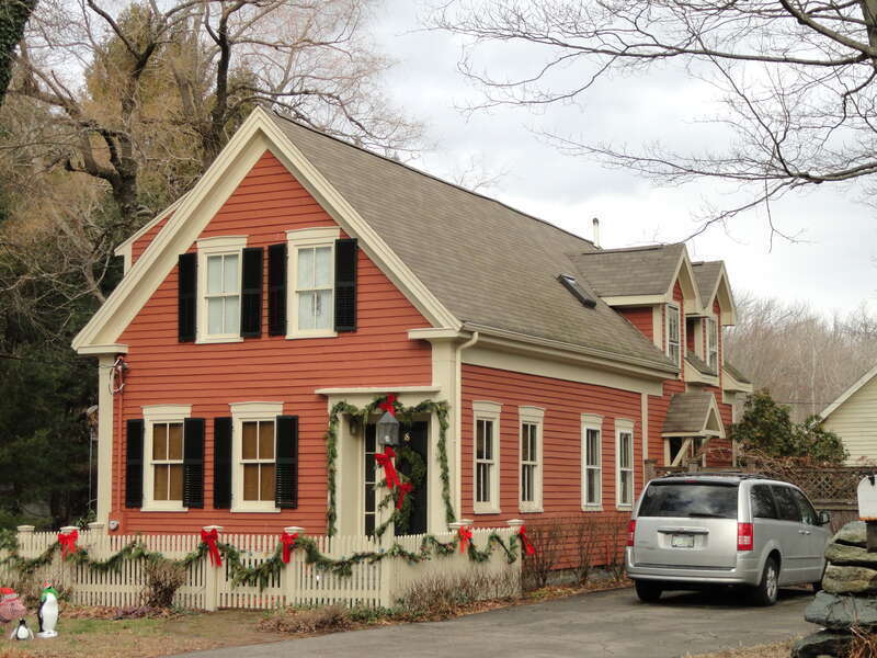 Historic house in Sherborn, Massachusetts, USA. This house is listed on the National Register of Historic Places.