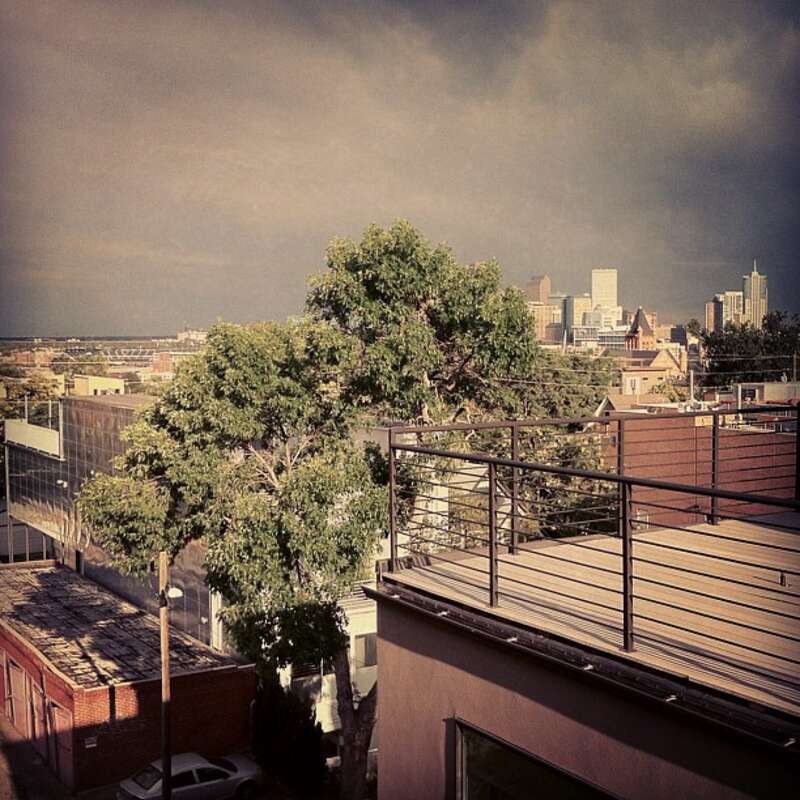 View from deck