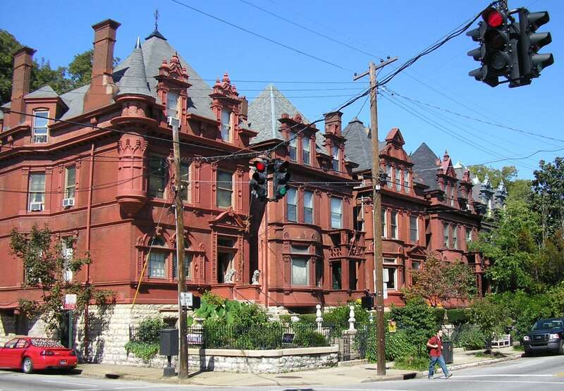 I took this picture in September 2006. Werne's Row. Old Louisville in Louisville, Kentucky. 4th &amp; Hill street intersection, Northwest corner.