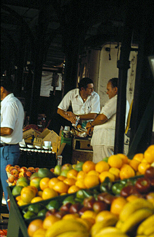 French Market-Old Vegetable Market in 1979