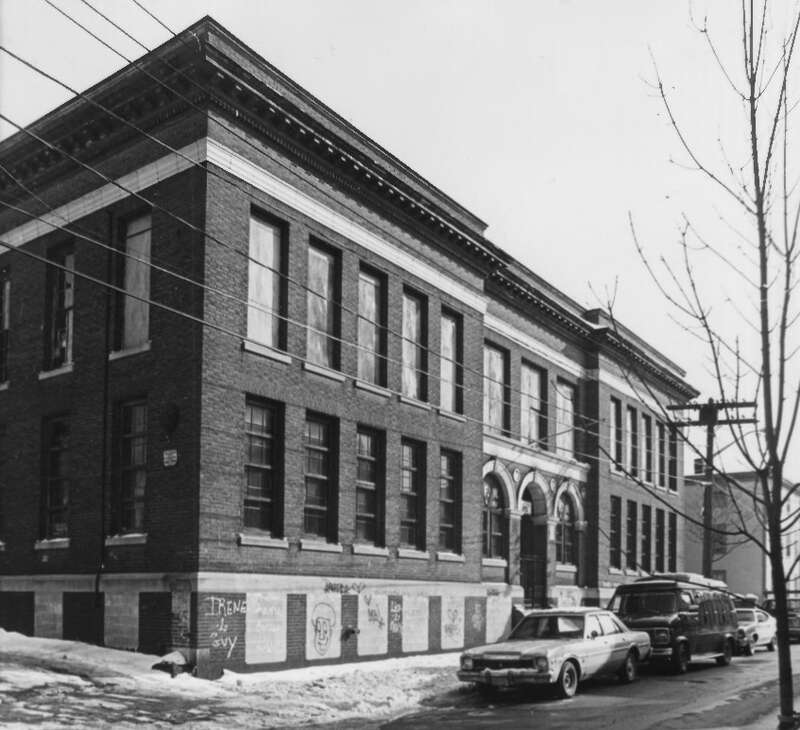 America Street School, Providence, Rhode Island.  Demolished in 1996.