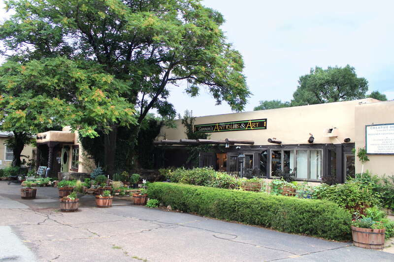 Gannon's Antiques and Art - Canyon Road - Santa Fe, New Mexico, USA