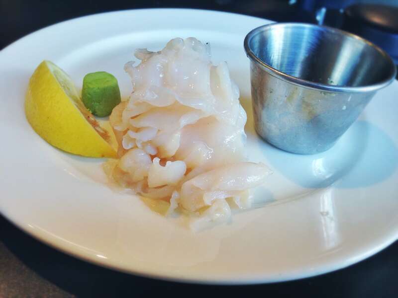 Geoduck &amp; lemon
