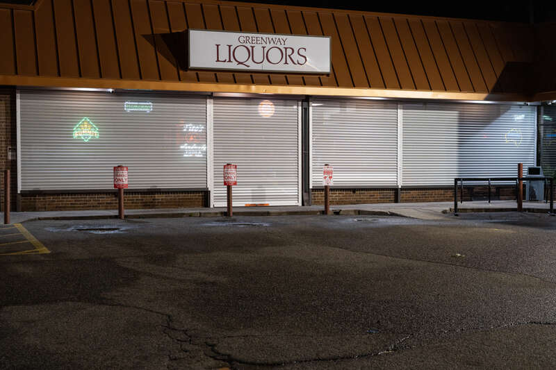 Greenway Liquors in Loring Park near downtown Minneapolis.