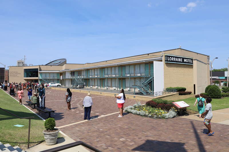 National Civil Rights Museum in Memphis, Tennessee in 2022