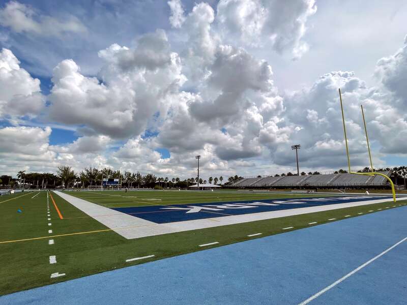 Stadium in August 2022