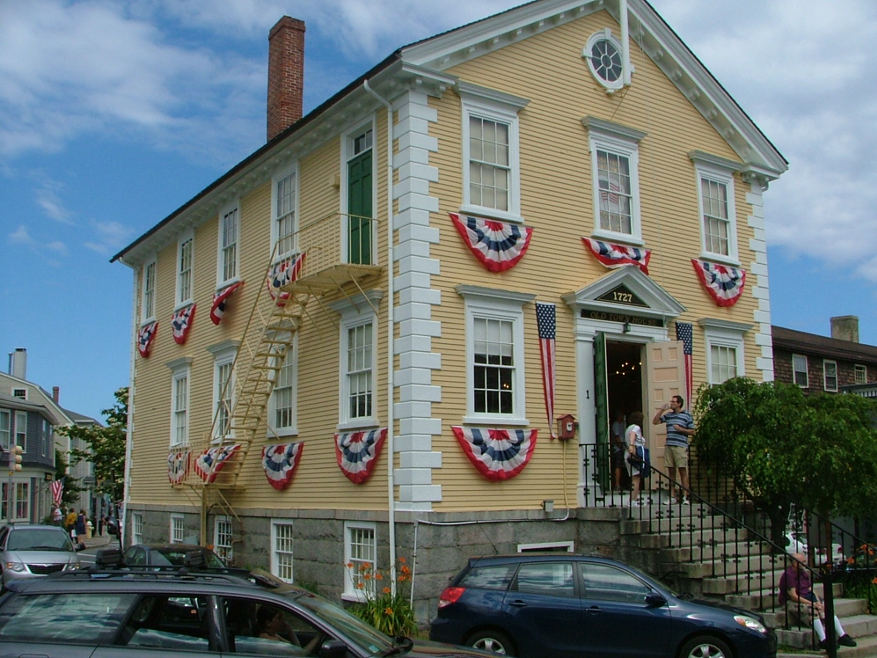 " Old Town Hall" Historic Site 1727. Marblehead. photo 7.5.2011