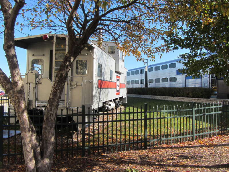 20121020 07 CB&amp;Q Caboose @ Aurora Transportation Center